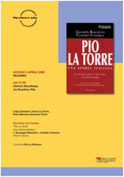 Presentazione Libro ''Pio La Torre, una storia italiana''