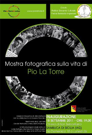 Mostra Fotografica sulla vita di Pio La Torre