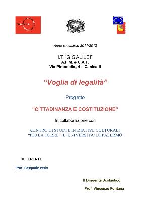 Voglia di legalità
