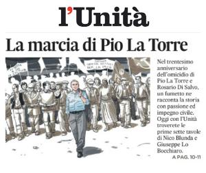 La marcia di Pio sull'Unità