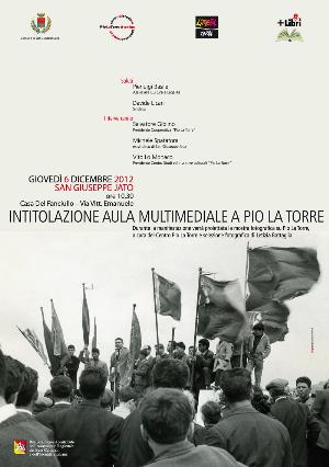 Intitolazione Sala Multimediale a Pio La Torre