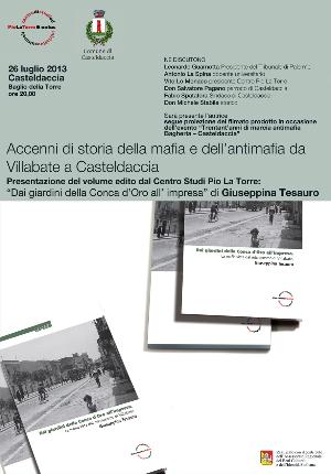 Accenni di storia della mafia e dell'antimafia da Villabate a Casteldaccia