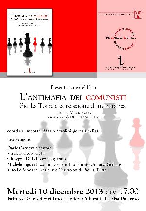 Presentazione del libro ''L'Antimafia dei Comunisti'' a cura di Vittorio Coco