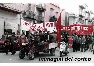 LA STRADA DEI VALLONI TRA BAGHERIA E CASTELDACCIA
INTITOLATA ALLA “MARCIA ANTIMAFIA del 26/02/1983”