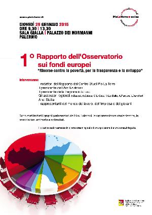 1° Rapporto dell'Osservatorio sui fondi Europei