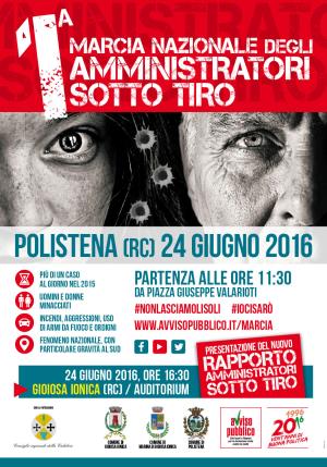 1ª MARCIA NAZIONALE DEGLI AMMINISTRATORI SOTTO TIRO
