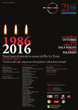 SEMINARIO “Evoluzione delle mafie: adeguamento
della legislazione e delle politiche antimafia”