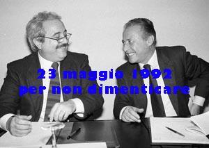 23 maggio 1992 - PER NON DIMENTICARE