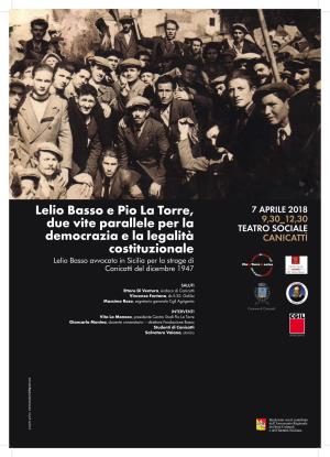 Lelio Basso e Pio La Torre