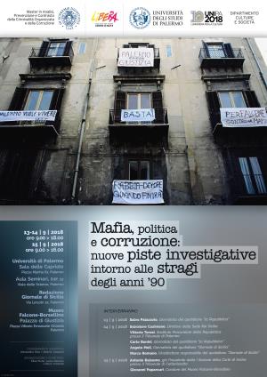 Mafia politica e corruzione: nuove piste investigative intorno alle stragi degli anni '90