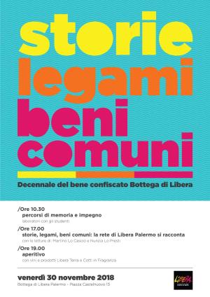 Storie Legami Beni Comuni