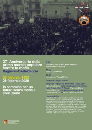 Annullamento della marcia popolare antimafia Bagheria-Casteldaccia