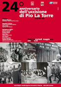 24° Anniversario dell'uccisione di Pio La Torre e Rosario Di Salvo