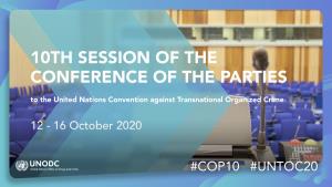 La risoluzione proposta dall’Italia, che celebra il 20° anniversario della Convenzione di Palermo, ha formato oggetto di accordo unanime nell’ambito del
Committee of the Whole ed è stata adesso trasmessa per l’approvazione definitiva alla Plenary della Conferenza delle Parti
